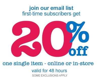 buy buy baby 20 coupon in store